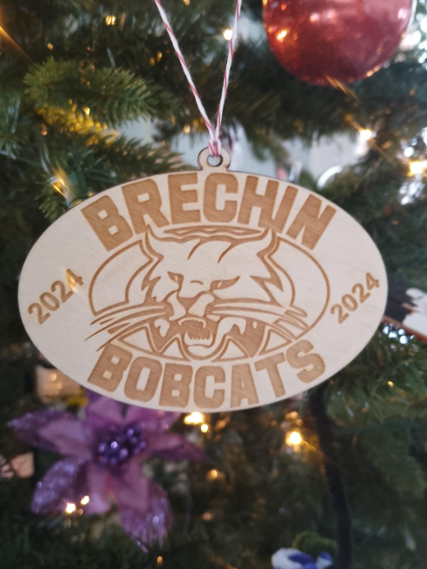 Bobcat Ornament